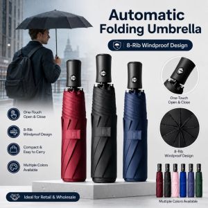 Shunxing111   Automatic Umbrella Rain or Shine Anti UV Sunlight Anti Heat Windproof Plain Umbrella