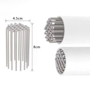 Mishilei Stainless Steel Sewer Pipe Filter Floor Drain Mesh Cover Anti-Rat Anti-Snake Vent Cover for Toilet Exhaust Pipe