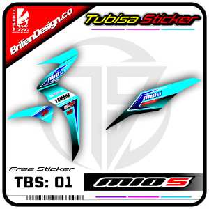 Sticker Striping Yamaha Mio S -  Stiker Sticker Striping Variasi Motor Mio S. TBS.01