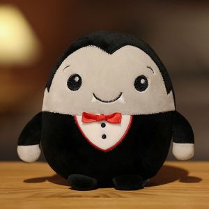 ZHONGMEET Appease Doll Sleeping Mate Toy Accompany Toy Bat Vam-pire Party Prop Soft Toy Pumpkin Frankenstein Halloween Plush Toy Stuffed Toy Plush Doll Funny Halloween Doll