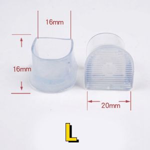 2 Pcs Silicone Heel Protectors Stoppers Latin Dancing Covers Antislip High Heeler Platform Heels Accessories