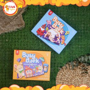 Education Toys Toddler Mainan Edukasi Anak | Busy Book Level 7 | Pinwheel Single Busy Book Activity
