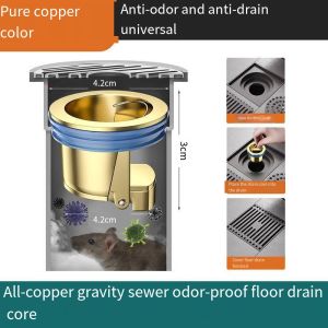 Katup Penutup Saluran Air/Floor Drain Aksesoris Kamar Mandi/ Colander One Way Valve/Pencegah Serangga Seal Stopperanti Bau