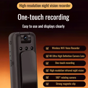 1080P video recorder Infrared night vision portable video recorder Motion detection camera