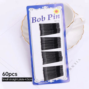 Black Pin Side Clip steel wire hairpin straight wave hairpin Hair Accessorie