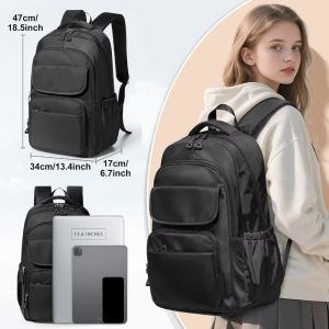 ALLUCK 15.6 Inch Laptop Backpack Waterproof Lightweight Backpack Casual Large Capacity Daypack