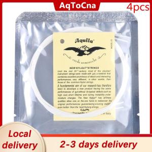 [COD] AqToCna Ship within 24 hours 4PCS Ukulele Guitar String Set Colorful Nylon Strings for 21 23 26 Inch Ukulele