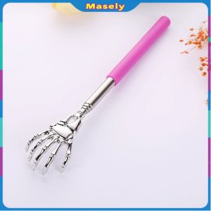 Masely Telescopic Metal Back Scratcher Adjustable Portable Back Itching Claw Scratcher Hand Massager 1Pc