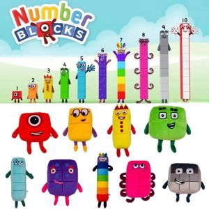 15-30cm Numberblocks Plush Doll Educational Stuffed Number Blocks Toys Kids Gift 1-10 Cute Plush Toy