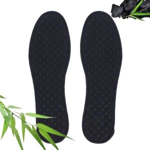 Hot sale 🔥Bamboo Charcoal Deodorization Insole Sweat Absorbing Shoe Pad Breathable Plant Sports Insoles Lightweight Foot Cushion
