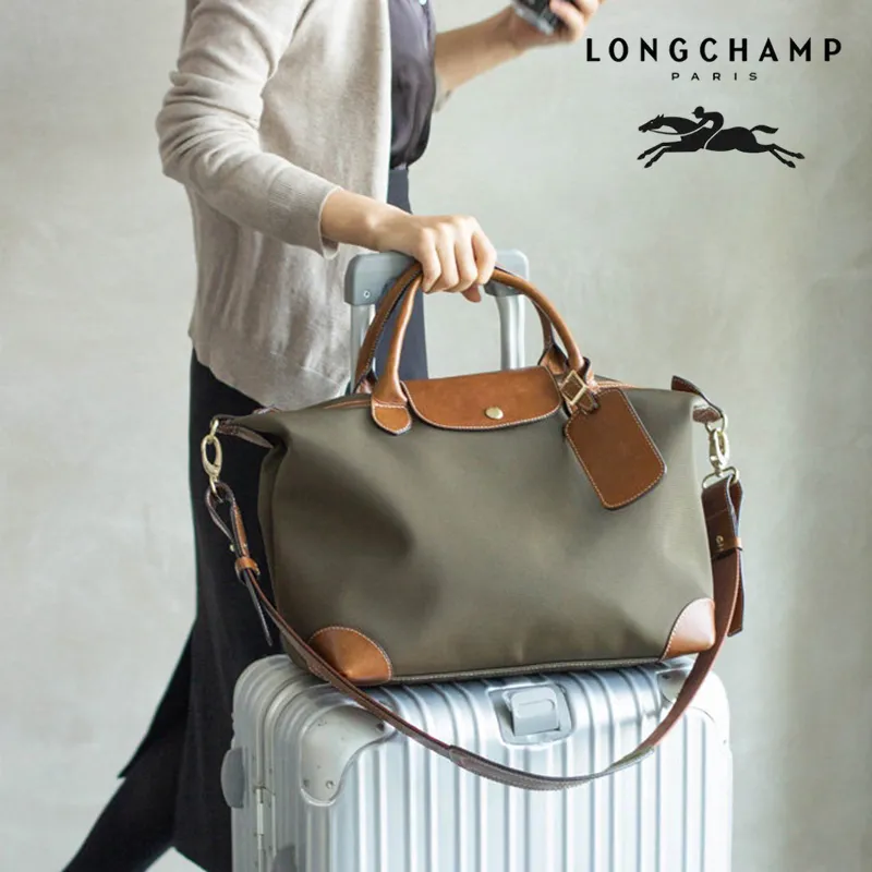 Longchamp large duffel online bag