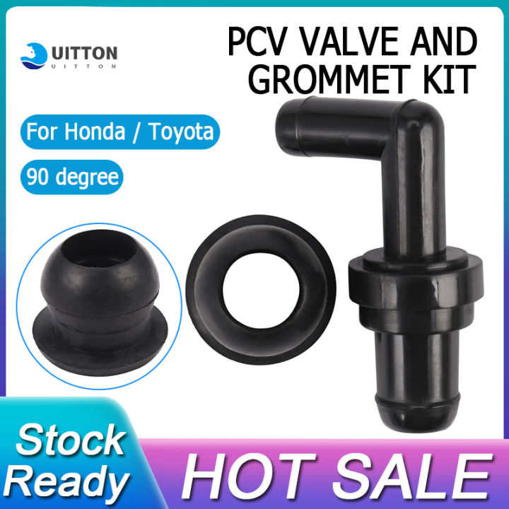 Kit Vanne PCV + Passe-câbles 90° 17130-PK1-003 - Compatible Honda Acura Isuzu Toyota