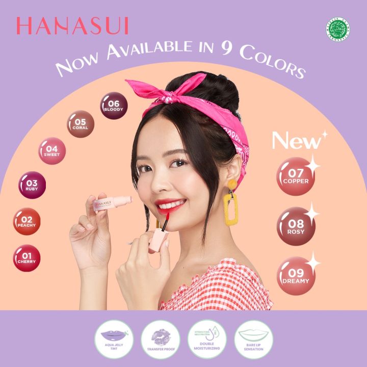 Hanasui Lip Tint Lip Sn Lazada Indonesia