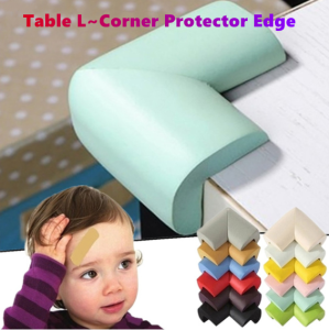 READY STOCK 1pcs Extra Thick HQ Baby Multicolor Silicone Safety Protector Table Corner Protection from Children Anticollision Edge Guards Cover for Kids