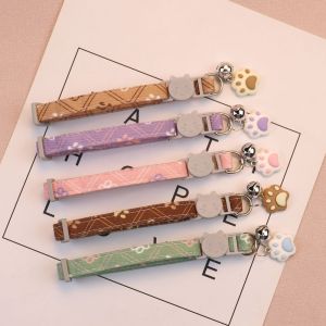 FMSRZX Exquisite Cat Collar Safety Buckle Adjustable Fashionable Neck Straps Pet Accessory Durable Cat Pendant Necklace Puppy