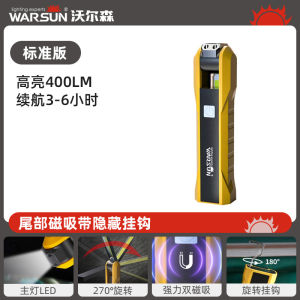 AE Wolsen Manufacturer X303 Work light with strong magnet led Super Bright Rechargeable Lighting Flashlight for Auto Repair and Maintenance