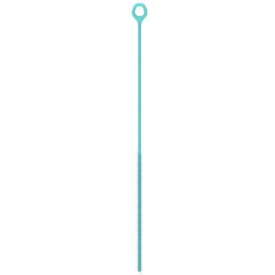 ASO5S Phiên bản mở rộng 32cm Cọ vệ sinh ống hút bằng silicon Dày 6mm 8mm Silicone Cọ rửa chai lọ Có thể tái sử dụng Có thể uốn cong Bàn chải làm sạch ống hút Cho Stanley Bình sữa