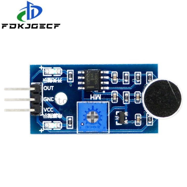 3pin Voice Sound Detection Sensor Module Intelligent Smart Robot Helicopter Airplane Boart Car