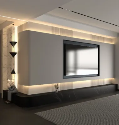 【SG Local Contractor】【Custom Furniture】Customized TV Wall/ TV Console / Carpentry works/ Living Room Design/ Whole house Renovation