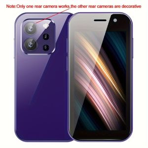 SOYES XS15 Pro 3.0" Mini Smartphone 4G LTE 3GB RAM 64GB ROM Android 9.0 Quad Core 2600mAh Face recognition Type-C OTG Small Phone