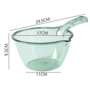 Thick Pet Water Dipper Tabo Transparent Pastel Color