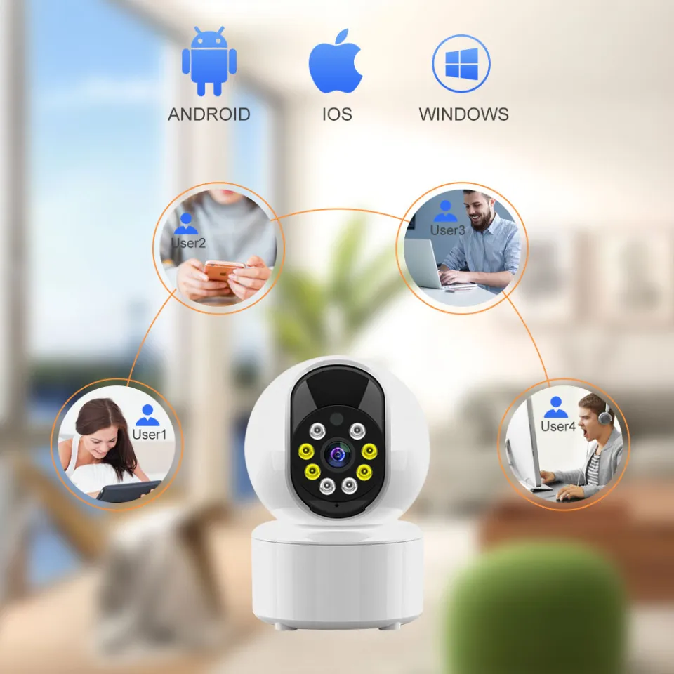 Huawei CCTV Camera Wifi Connect 360 With Audio and Speaker