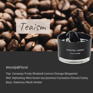 Oshin | Crystal Scented Candle | Soy Wax | Essential Oil | Home Fragrance | Aromatherapy