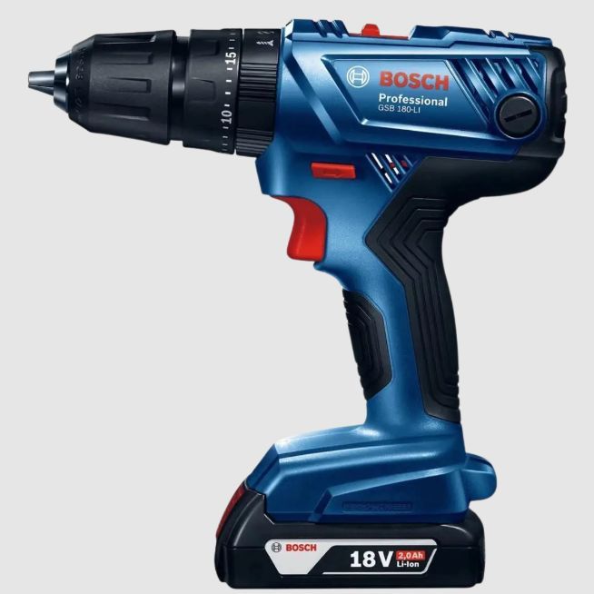 Bosch Mesin Bor Baterai GSB 180 Li Kit Cordless Drill Lazada