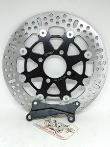 Disc piringan cakram depan beat lebar bulat black MODEL KTC 260 mm