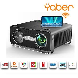 Máy chiếu thông minh Yaber V10 Full-HD Android Tivi hỗ trợ 4K - Hàng Chính Hãng - Thương hiệu Máy chiếu mini Máy chiếu gia đình văn phòng hàng đầu
