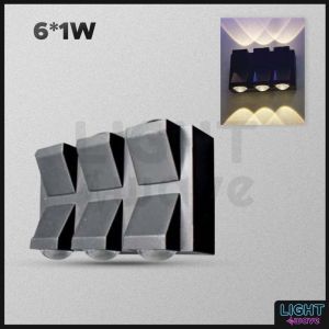 4W 6W 8W UP DOWN LED WALL LIGHT STYLE EFFECT LED WALL LAMP LAMPU DINDING LED