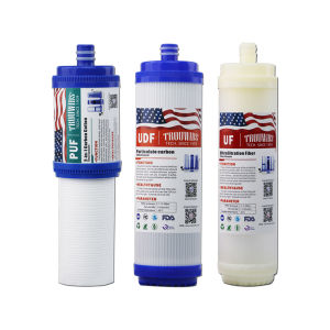 3PCS 10 Inch Sediment Water Filter Cartridge PP UDF/UDF/Ultrafiltration