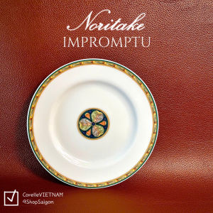 Noritake New - Impromptu - 01Đĩa Sứ Cổ Điển Brandywine 16.5cm