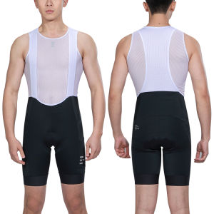 INBIKE nam đi xe đạp quần sọt BIB màu trơn núi Quần short đi xe đạp cao cấp thoáng khí ngoài trời vớ đạp xe bảo vệ khỏi tia UV