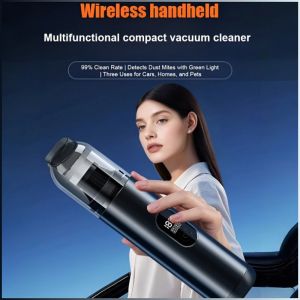 Car Vacuum Cleaner for Car 2025 New Style Super Powerful Suction in the Car Handheld Small Wireless Car Integrated五合一智能手持吸尘器