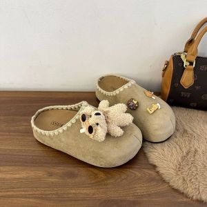 Free Shipping Retro-Style Thick-Soled And Uniquely Designed Women’S Slip-On Shoes For Spring 2026 Featuring A Non-Slip Sole And A Closed-Toe Design