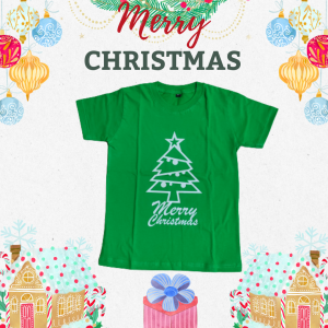 KAOS BAJU NATAL ANAK SABLON DTF FREE ONGKIR BANYAK MODELNYA