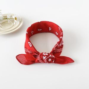 JPTD Scarf Hair Band Small Square Scarf Headband Triangle Scarf Cashew Nut Print Scarves All-match Head Scarf Printed Silk Scarf Women