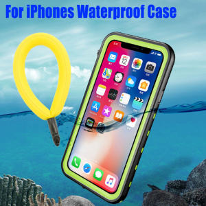 ZUZG IP68 Waterproof For IPhone 15 Promax 15 Pro 15 Plus 15 14 14 Pro Max 13 12 12 mini 11 Pro Max XS Max XR 78 Plus Case Clear Armor Cover Diving Underwater Swim Outdoor Sports