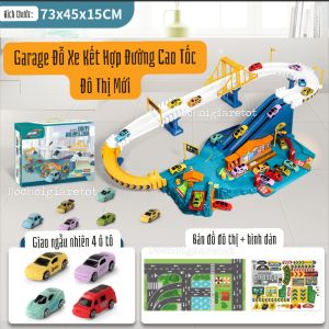 Đồ chơi bãi xe đỗ xe đường đua tốc độ đường hầm khủng long hầm sư tử đồ chơi giáo dục sớm cho bé có pin tự động có nhạc đèn cho bé yêu