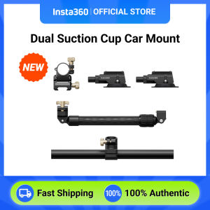 Insta360 Dual/Triple Suction Cup Car Mount for GO 3 X3 ONE RS ONE X2 rock-solid car mount