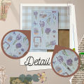 [PART 3] Flowers Stickers  / stiker bunga untuk jurnal scrapbook aesthetic / Stiker  hp laptop. 