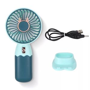 Mobile Phone Stand Small Fan Handheld USB Charging Mini Fan With Phone Stand