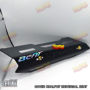 Tutup knalpot beat fi - bisa untuk semua beat free baut -MODEL TERBARU