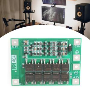 บอร์ดป้องกัน40A 3วินาทีโมดูลพลังงาน12.6V 3สายเพลิดเพลินไปกับการชาร์จและการคายประจุที่มีประสิทธิภาพ