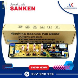 SANKEN AW-S789 / AW-S808 Modul pcb mesin cuci Top Loading ( 11210446 )