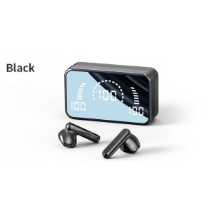 S20 Bluetooth Earphones Wireless Stereo Headphones Mirror Headset With Digital Display Sports Earbuds