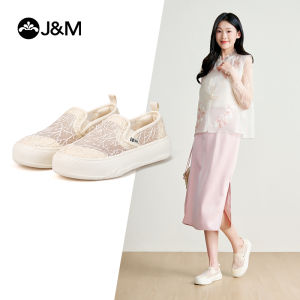 Joy&Mario Womens Loafers Lace Sweet Comfortable Slip-on Casual Fashion Shoes