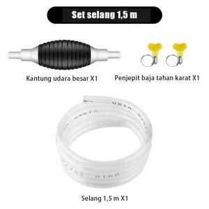Pompa Manual Bahan Bakar / Pompa Alat Sedot Air Minyak Bensin Mobil Portable Universal