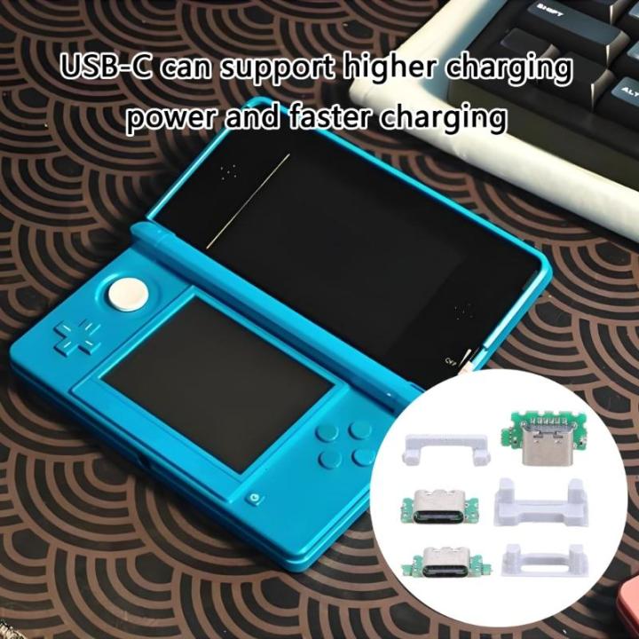 Usb 3ds Controller USB C Modification Kit For 3DS/3DS XL Ensuring Quick Charging And ...